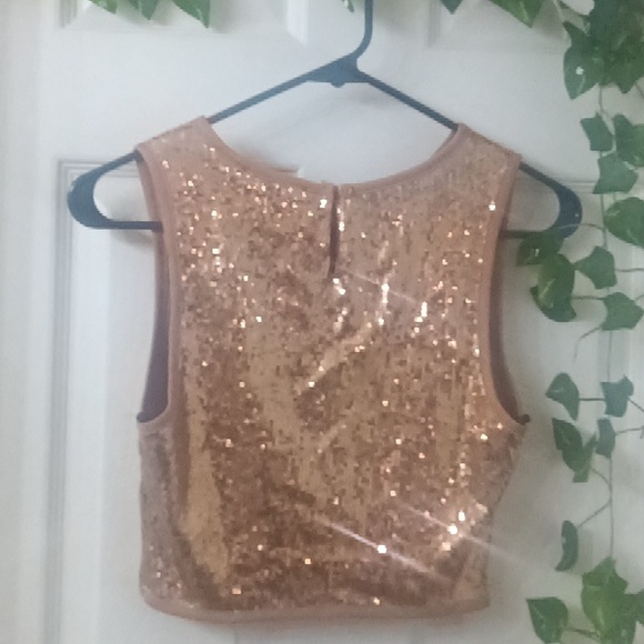 5/&25❤️Forever 21 sequence crop top - Picture 3 of 3